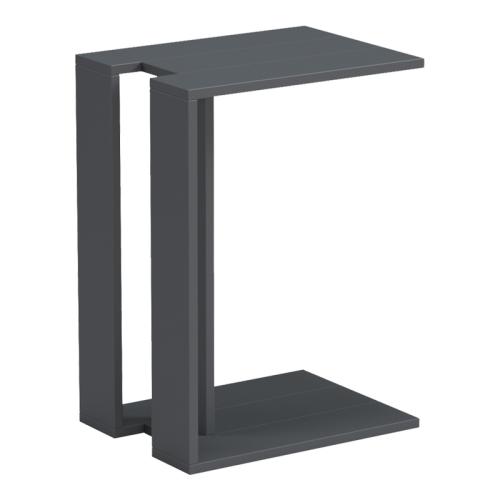 Βοηθητικό τραπέζι Muju pakoworld ανθρακί  30x40x55εκ