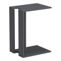 Βοηθητικό τραπέζι Muju pakoworld ανθρακί  30x40x55εκ