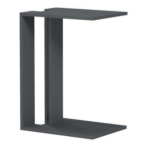 Βοηθητικό τραπέζι Muju pakoworld ανθρακί  30x40x55εκ