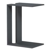 Βοηθητικό τραπέζι Muju pakoworld ανθρακί  30x40x55εκ