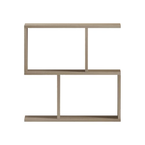 Βοηθητικό τραπέζι-βιβλιοθήκη Wesmol pakoworld sonoma 50x20x50εκ