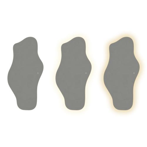 Καθρέπτης Eliona pakoworld led 60x2.5x120εκ