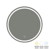 Καθρέπτης Deliza pakoworld led Φ60x2.5εκ