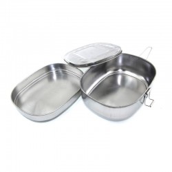 Καραβάνα διπλή ανοξείδωτη