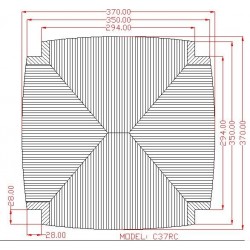 ΑΝΤΑΛΛΑΚΤΙΚΗ ΨΑΘΑ 37 Χ 37/3CM