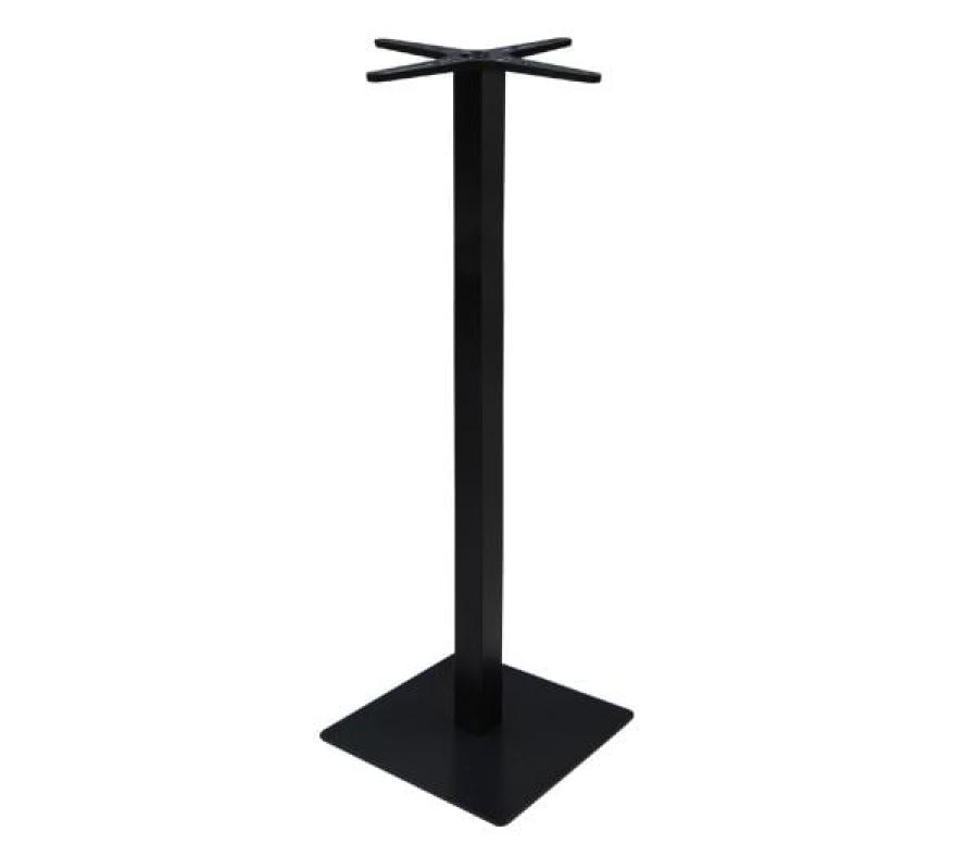 PRATO Βάση Τραπεζιού BAR 45x45cm H.108cm Μέταλλο Βαφή Μαύρο / 14,50Kg PRATO Βάση Τραπεζιού BAR 45x45cm H.108cm Μέταλλο Βαφή Μαύρο / 14,50Kg