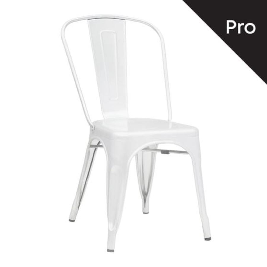 RELIX Καρέκλα-Pro, Μέταλλο Βαφή Άσπρο RELIX Καρέκλα-Pro, Μέταλλο Βαφή Άσπρο