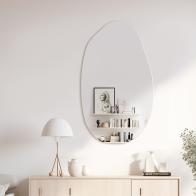 Καθρέπτης Frameless 2 pakoworld μαύρο 50x1.2x85εκ